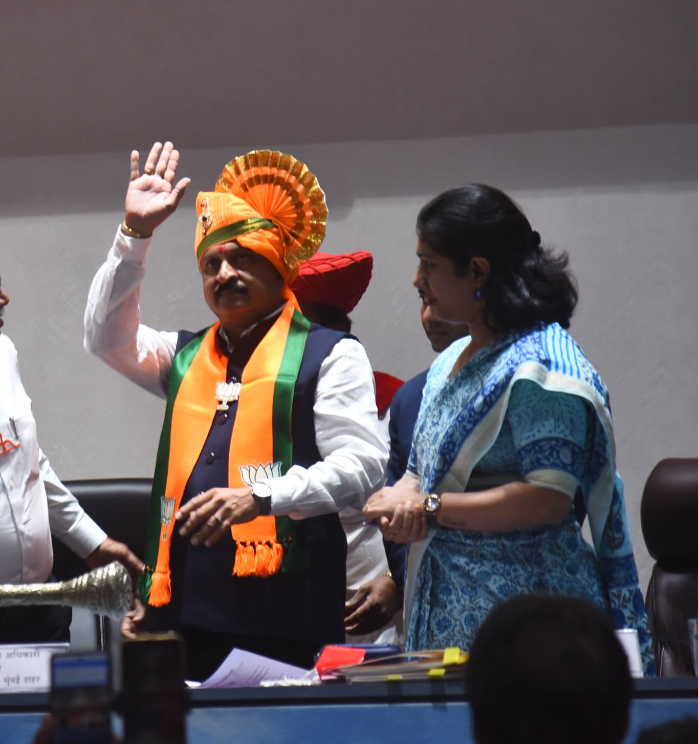 Moment of Victory – KDMC Elections 2026